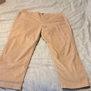J. Crew High Rise Girlfriend Chino size 16